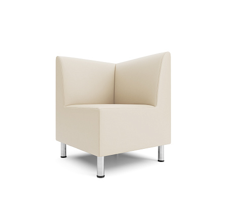 Лабиринт-УВП Секция угловая внутренняя 72x72x90 см Boom milk бежевый