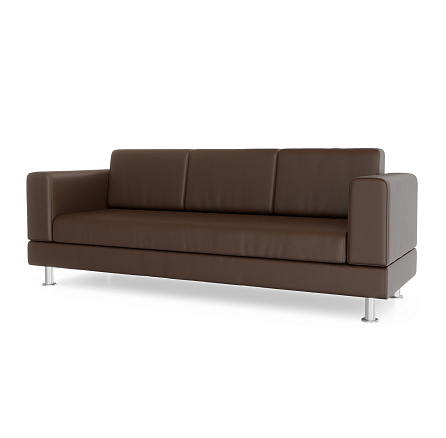 Сити-3 Диван 3-мест. 211x77x80 см Art-Vision 192 темно-коричневый