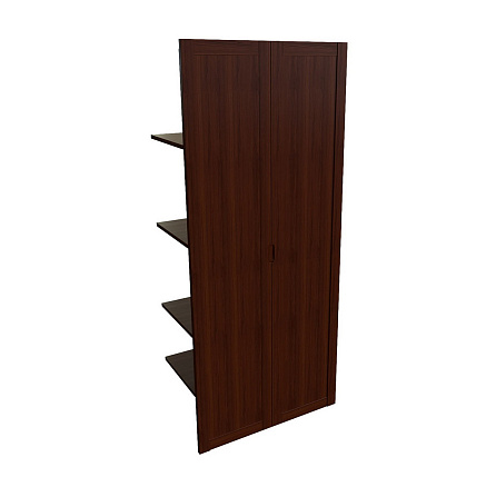 22552 Наполнение шкафа 85x42x188 Sorbonne темный орех