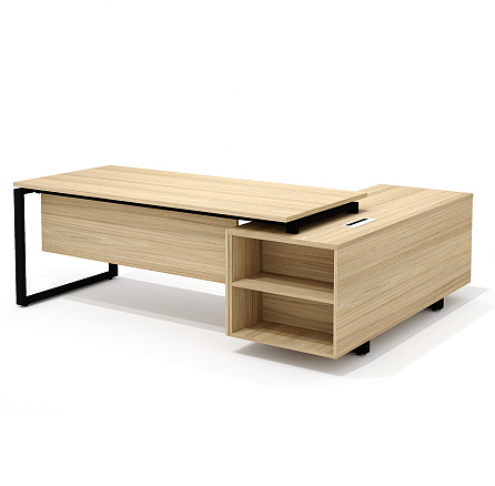 RD-200.1 + RD 35 L Стол руководителя левый Rio Direct швейцарский вяз