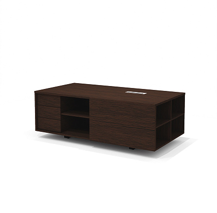 RD-38L Тумба опорная 180x95x65 Rio Direct венге/металл черный