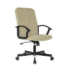 Triest Fabric Кресло ткань песочный Light 21, крестовина черный, ID2100150