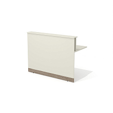 RR-160 Модуль стойки администратора 160x68x108 Rio Reception беж/дуб Верцаска N