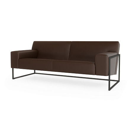 Рэй-3 Диван 3-мест. 197х87х76 см Art-Vision 192 темно-коричневый