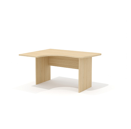 GL-116L Стол эргономичный 140x110x75 Гамма-Люкс / Gamma-Lux дуб Виченца