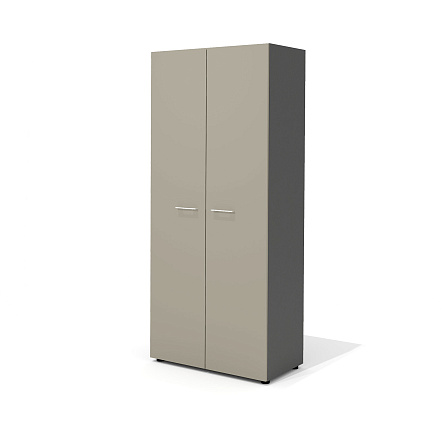 KV-46 + KVS-9.1 (x2) Шкаф Kvins Slim кубанит/антрацит