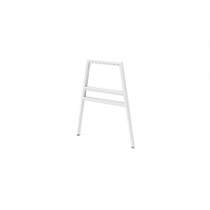 Z-2 Опора высокая одиночного и сдвоенного стола 99x5,4x115 Air Zone белый