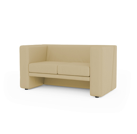 Тайм-2 Диван 2-мест. 132x71x67 см Art-Vision 124 бежевый