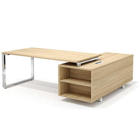 RD-180.1S + RD 35S L Стол руководителя левый Rio Direct швейцарский вяз