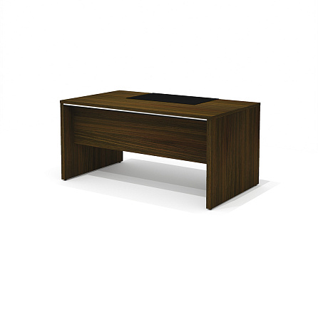 KV-160 Стол руководителя 160x90x76 Kvins дуб жженый шпон (Италия)