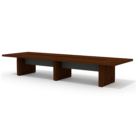 Neo-280 + Neo-280.1 Стол для переговоров дуб Оул/графит