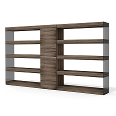 GS-6 (x2) + GS-9 Шкаф лимба темная / стекло тонированное