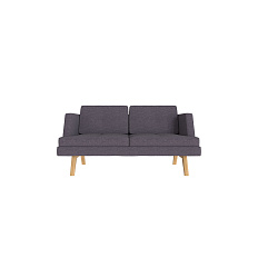 Свифт-2 Диван 2-х местный 141х82х85 микрошенилл Lounge 14 асфальт