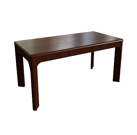 22601 Стол кофейный 120x60x50 Sorbonne темный орех