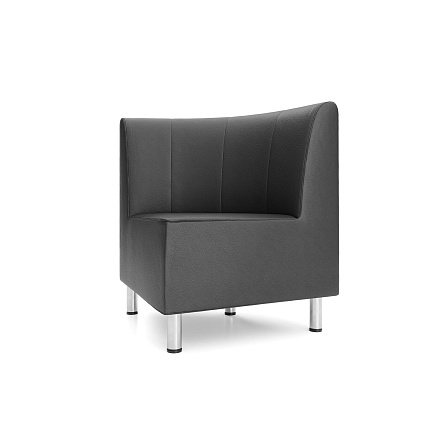 Лабиринт-УВК Секция угловая внутренняя 72x72x90 см Art-Vision 101 черный