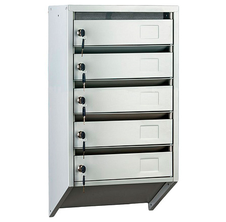 PB-5 Почтовый ящик с замком, собранный 390x200x645 мм