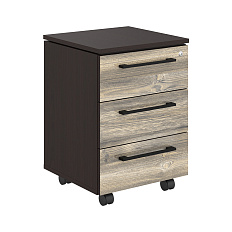 MMC-3D Тумба мобильная 46,5x45x65,2 MORRIS дуб базель/венге