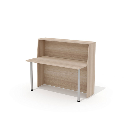 А-140 + L-710 (х2) Модуль стойки администратора с опорами Агат ясень Шимо