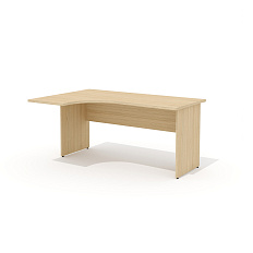 G-106L Стол эргономичный 160x110x75 Гамма / Gamma дуб Виченца