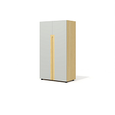 Rem-44 + Rem-8.2 Шкаф Remo серый софт / дуб Сорано