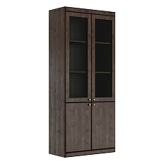 17504 Шкаф комбинированный 90x40x220 CAPITAL дуб апрельский