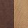 Флок/ткань коричневый/бронза 6/TW-21
