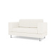 Сити-2 Диван 2-мест. 151x77x80 см Boom ice белый