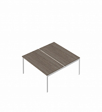 RM-3(x2)+F-45 Сдвоенный стол на металлокаркасе