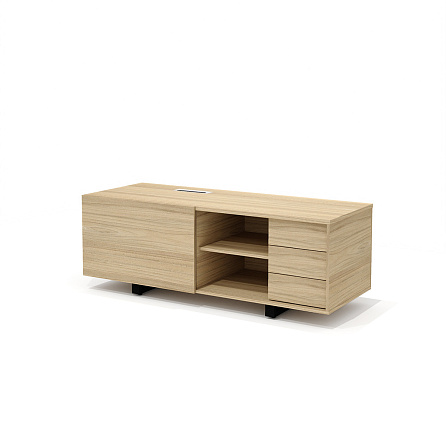 RD-35R Тумба опорная 180x68x65 Rio Direct вяз швейцарский/металл черный