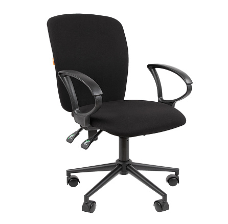 9801 BLACK Chairman Кресло ткань черный Т-08, крестовина черный, 07150934