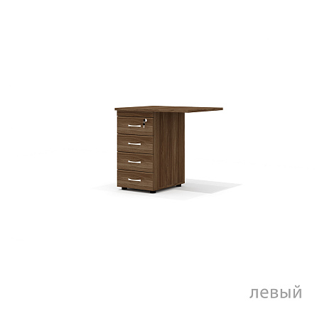А-22+А-38т Тумба приставная с топом 79х60х75 Агат Палдао