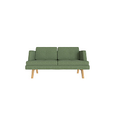 Свифт-2 Диван 2-х местный 141х82х85 микрошенилл Lounge 25 трава