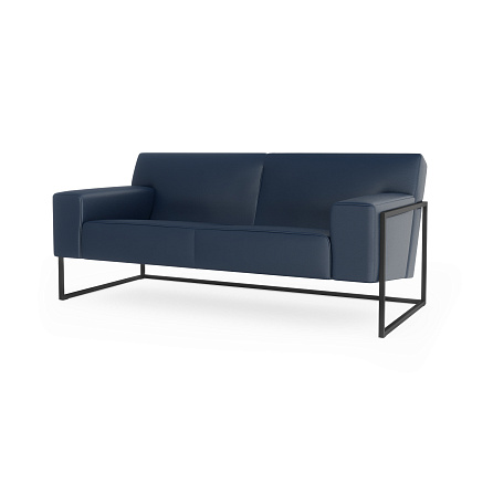 Рэй-2 Диван 2-мест. 167х87х76 см Art-Vision 106 тёмно-синий