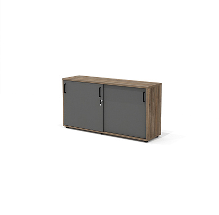 L-30 Тумба купе 143х40х75 Line Делиос/антрацит