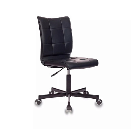 CH-330M Кресло экокожа, крестовина металл обивка черный, каркас черный ID 1125861