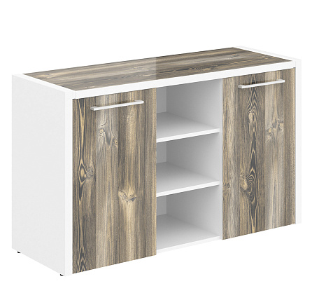 MTF 140 Тумба под холодильник 140x49,2x82,8 MORRIS дуб базель/белый