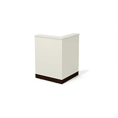 RR-90 Модуль стойки администратора 80x80x108 Rio Reception беж/венге