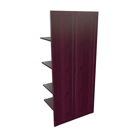 22552 Наполнение шкафа 85x42x188 Sorbonne палисандр