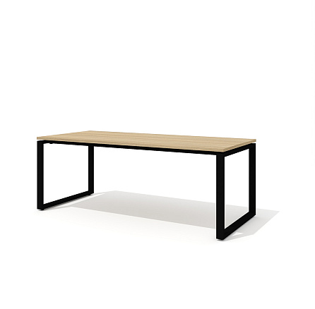 RD-200 Стол руководителя 200x90x75 Rio Direct вяз швейцарский/металл черный