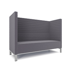 Руссо-3.2Т Диван 3-мест. 188x73x134 см микрошенилл Lounge 14 асфальт