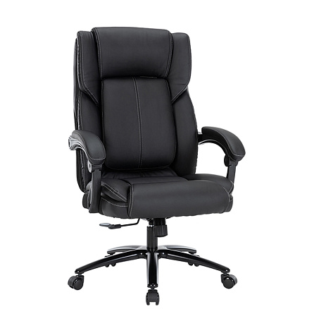 CH415 Chairman Кресло экокожа черный, крестовина черный, 07145939