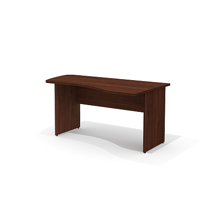 G-119R Стол эргономичный 160x90x75 Гамма / Gamma орех Артемид