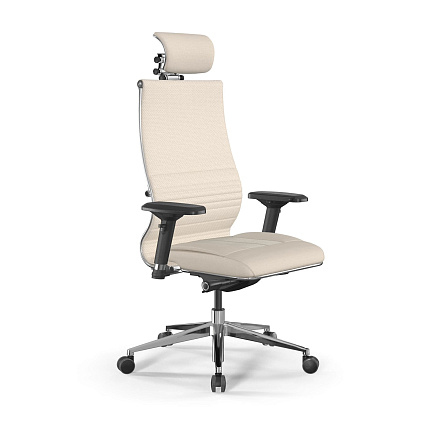 KL-3 Samurai Кресло экокожа Infinity Easy Clean молочный 52.3.5.109