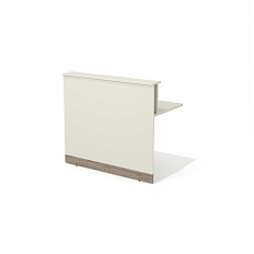 RR-120 Модуль стойки администратора 120x68x108 Rio Reception беж/дуб Верцаска N