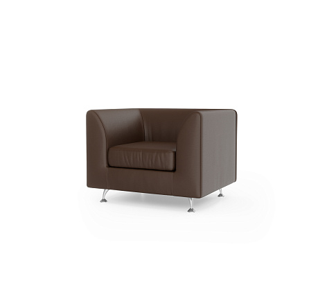 Ева-1 Кресло 1-мест. 90x77x70 см Art-Vision 192 темно-коричневый