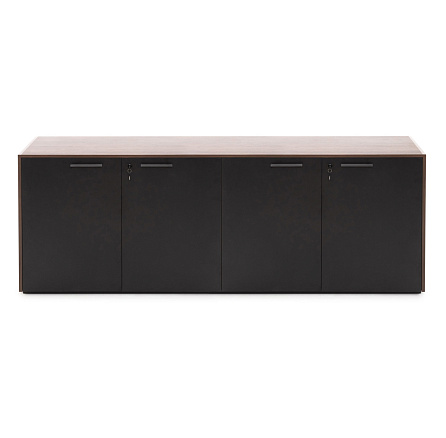 108 502 KR/BL Греденция 200x45xh81,6 Murano дуб кальяри /черный матовый