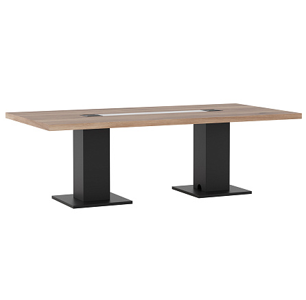 190700 Стол конференц 240x120x76 LIVERPOOL орех