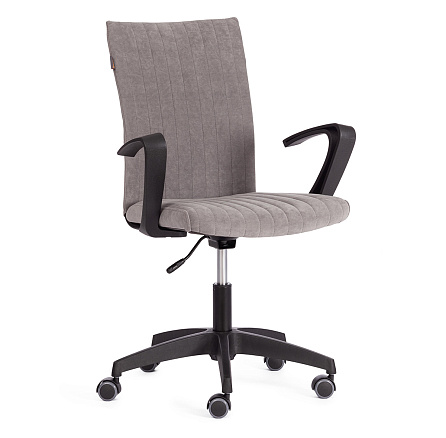 SPARK Кресло флок серый 29, крестовина черный, код 21292 