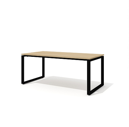 RD-180 Стол руководителя 180x90x75 Rio Direct вяз швейцарский/металл черный