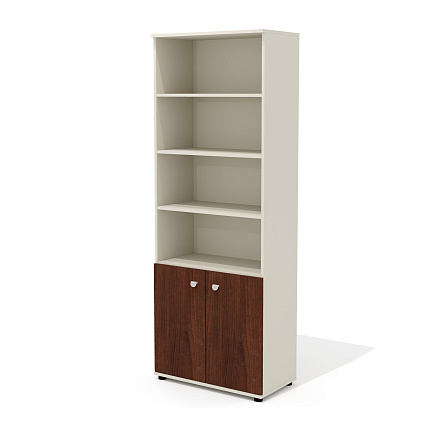 G-53N + G-61 Шкаф Гамма орех Артемид/беж